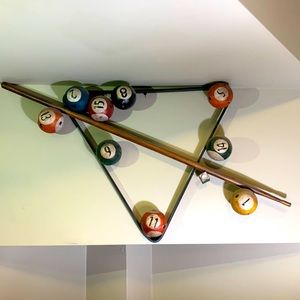 Rustic Pool hanging Decor